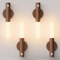 Rechargeable Motion Sensor Wall Sconces, 2200mAh, Magnetic Night Light 4P