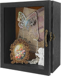 5 Inch Extra Deep Shadow Box Frame, 8x10 Black for Memorabilia Display