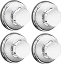 SANNO Suction Cups Replacement for Shower Caddy Sope Dish Double Hooks- Set of 4 Suction Cups
