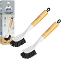 MR.SIGA Dish Brush with Handle, Dish Scrubber Brush for Pans, Pots