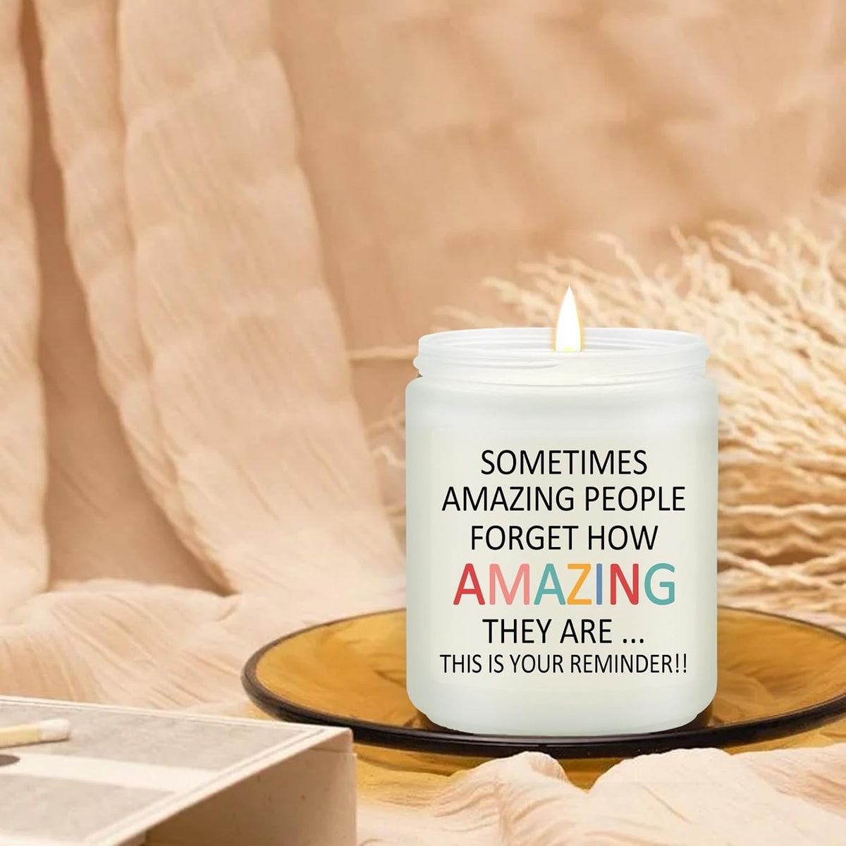 Birthday Gifts for Women, You're Amazing Candle, Gifts for Women