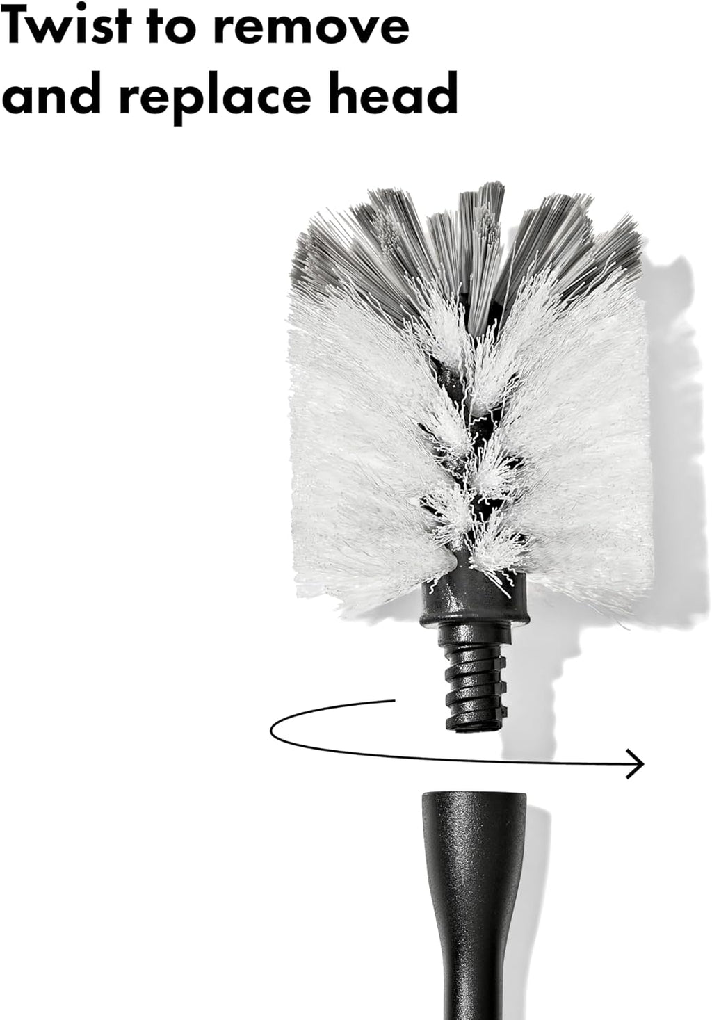 OXO Steel Bottle Brush Refill, 2-Pack
