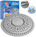 Zaa Shower Drain Hair Catcher Silicone Flat Floor Strainer Protector