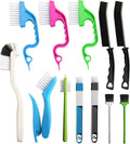 Crevice Cleaning Brush Set,Small Groove Cleaner Tools,12Pcs