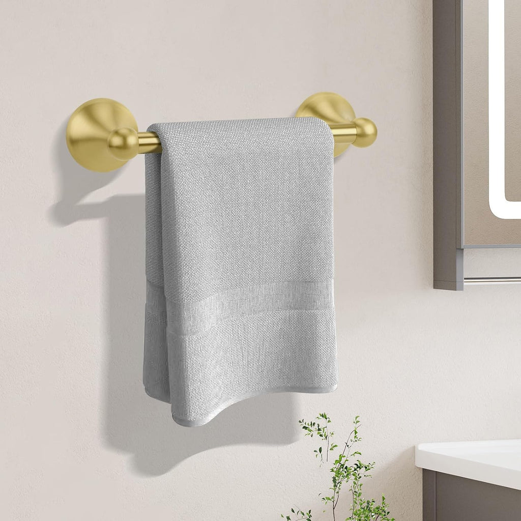 Hand Towel Bar Hand Towel Holder for Bathroom Brushed Gold