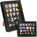 tutata 7x9 Pin Display Frame, Wall & Desktop Mount Shadow Box, Black