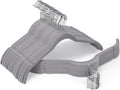 Gray Velvet Hangers 50 Pack, Non-Slip Felt Hangers with Shoulder Notches, Slim Space Saving Clothes Hangers with 360°Swivel Hook for Shirts Heavy Coats Clothes Dresses Closet(Gray)