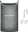 XL Hanging Laundry Hamper,Over the Door Hamper Bag for Bathroom,Dorm, Home.