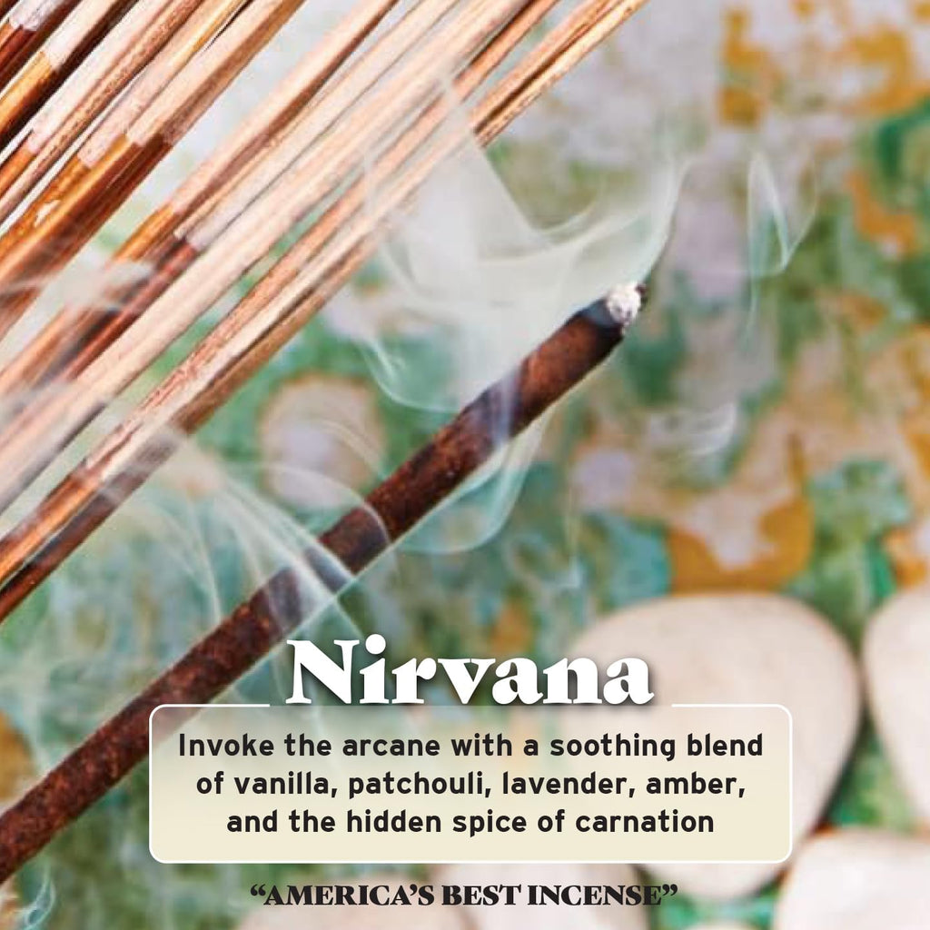 Wild Berry Nirvana 11-Inch Incense Sticks, Hand Dipped, 100 Count