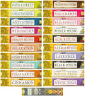 Deepika 12 Pack Assorted Pack 15 Gram x 12 Packs (180 Sticks) for Meditation, Aromatherapy, Healing and Yoga