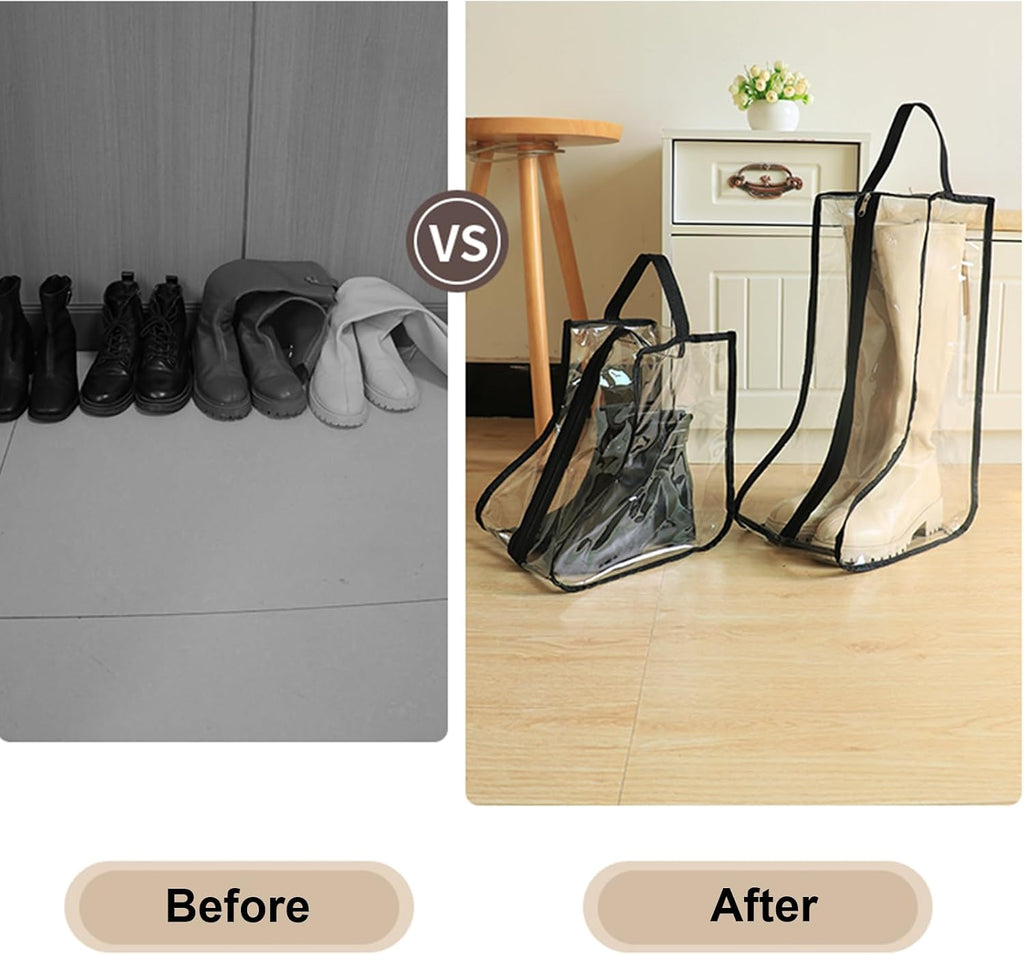 CiBiZi Boot Bags Organizer for Travel, Waterproof Portable Shoe Travel Bag