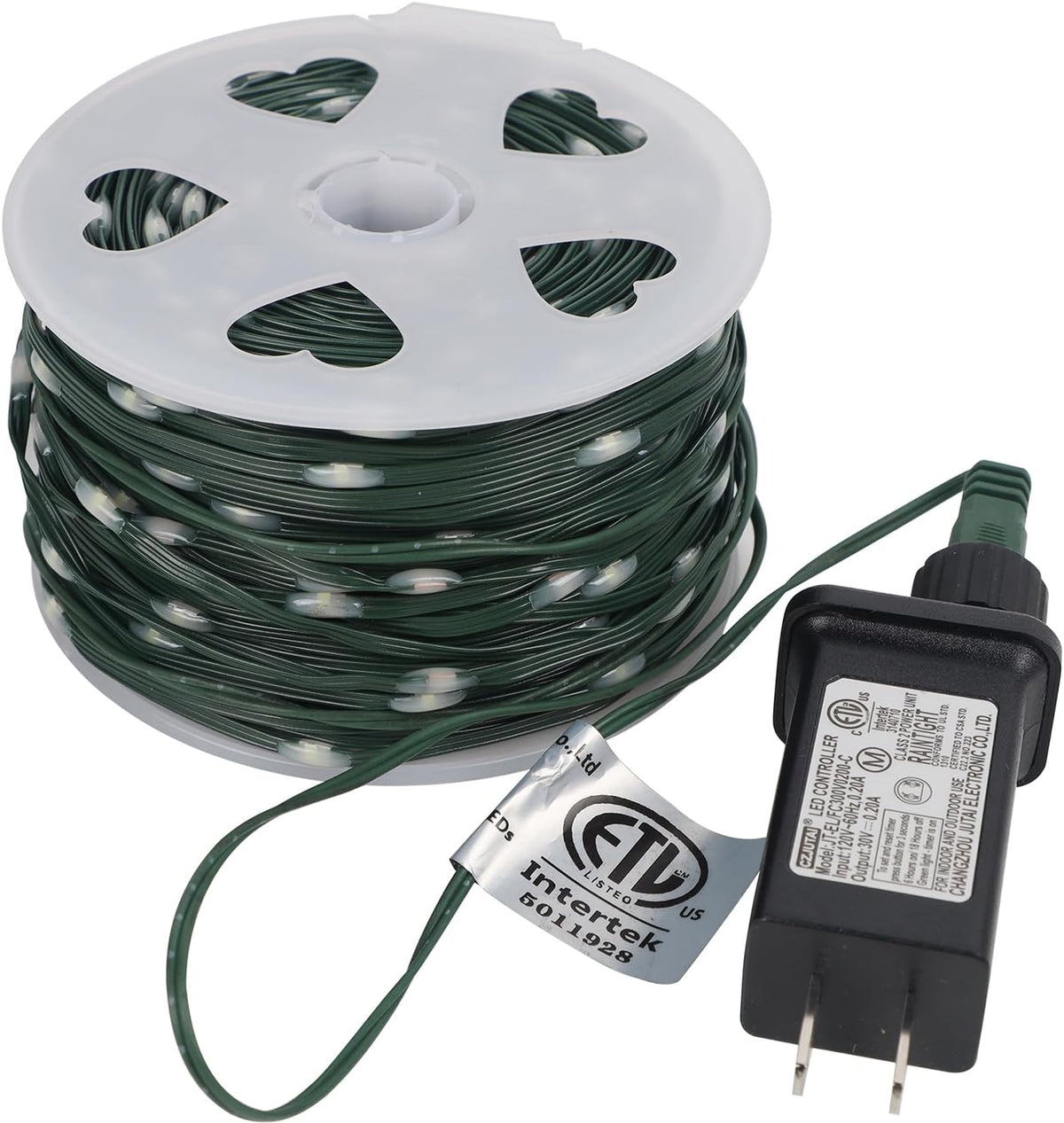 WATERGLIDE Extra Long 328 FT Christmas Lights, 1000 LED Cool White Lights