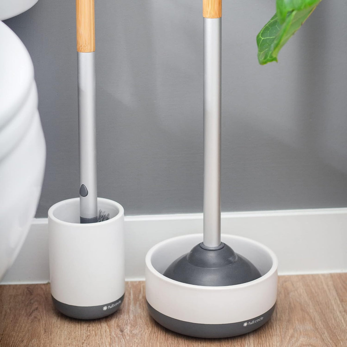 Full Circle Replacement Head for Scrub Queen Toilet Brush – Bathroom Cleaning Scrubber Refill