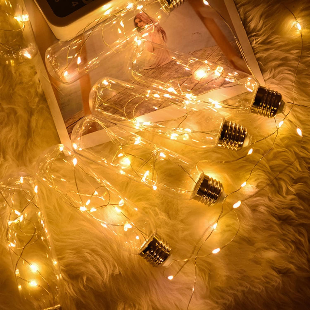 Minetom Fairy Lights Battery Operated, 5 Pack 7FT 20LED String Light Indoor