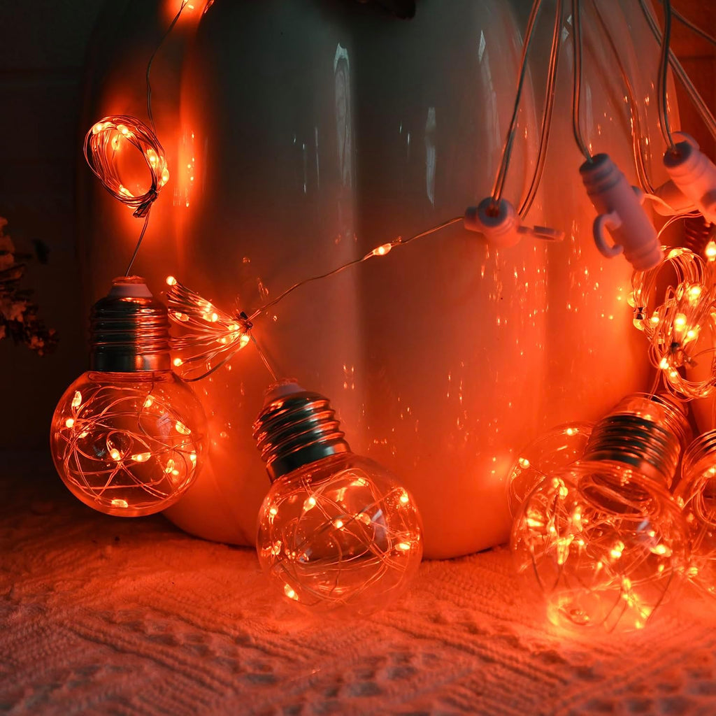 YOLIGHT Wishing Ball Curtain Lights 9.8 x3.3 ft, USB/Battery Powered