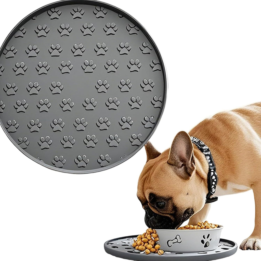 Silicone Pet Food Mat,Silicone Rubber Mat for Dog Bowls Dog Food Mat