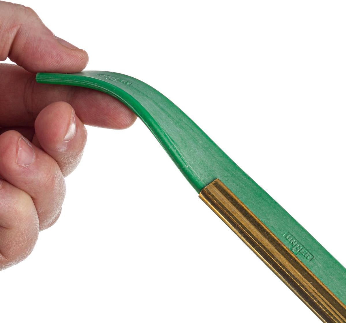 UNGER Power Rubber Squeegee Blade, Green, 14"/35cm, 10-Pack, RR35G