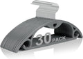 Plastic Hangers Grey Clothes Hanger 30 Pack