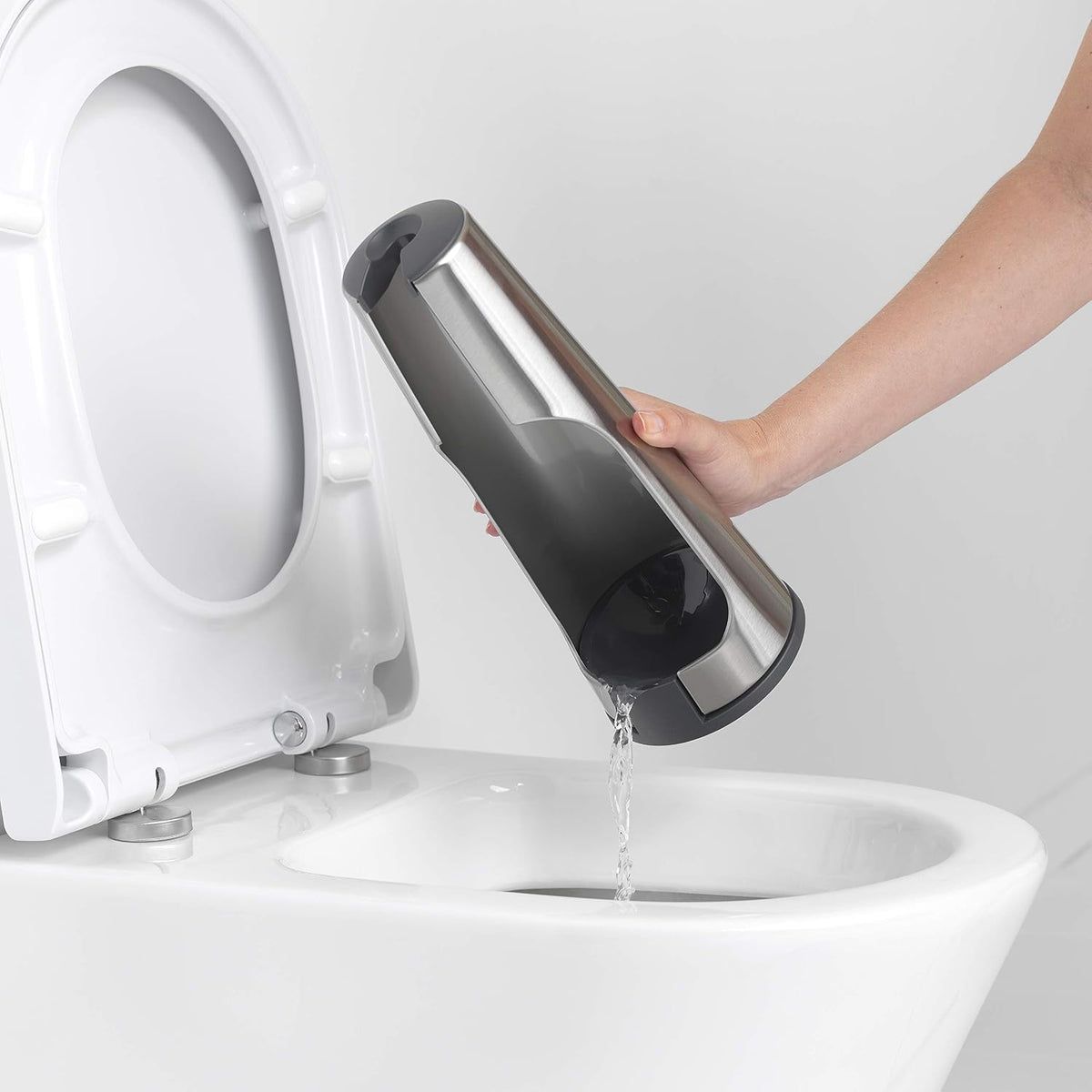 Brabantia 385285 Toilet Brush and Holder - Matt Steel, Medium