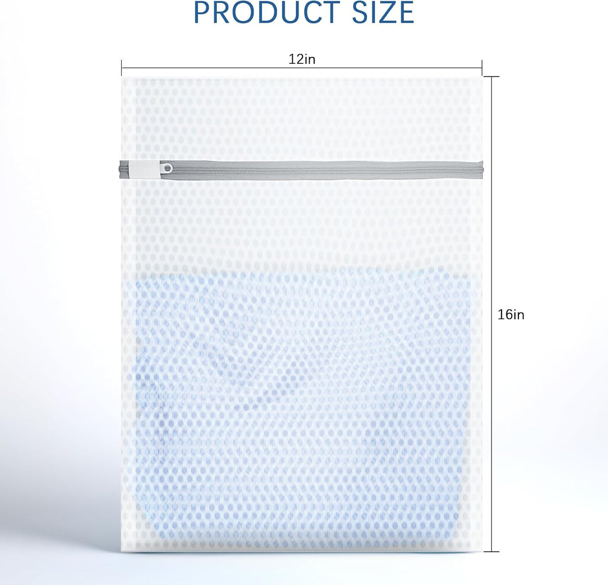 3Pcs Honeycomb Mesh Laundry Bags for Delicates, 12 x 16 inches Lingerie Bags for Washing Delicates(3 Medium)