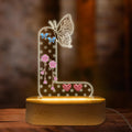 Initial Earring Holder Organizer for Little Girls 8-10 10-12 Letter L
