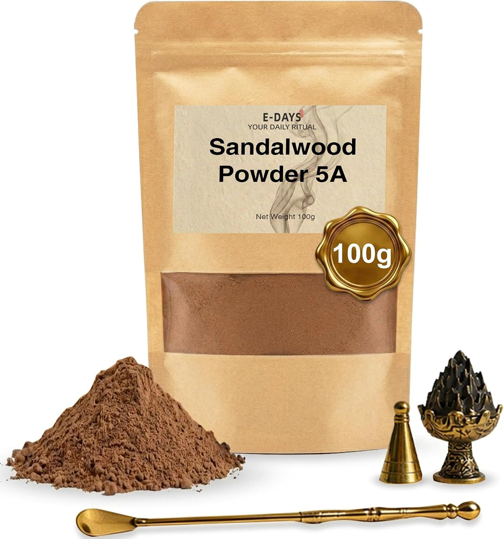 Mysore (Chandan) Sandalwood Powder 3.53 oz (100g)