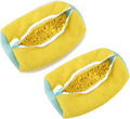 2PCS Shoe Washing Machine Bag, Reusable Shoe Cleaning Laundry Bag for Sneakers, Fits All Types & Sizes (Yellow)