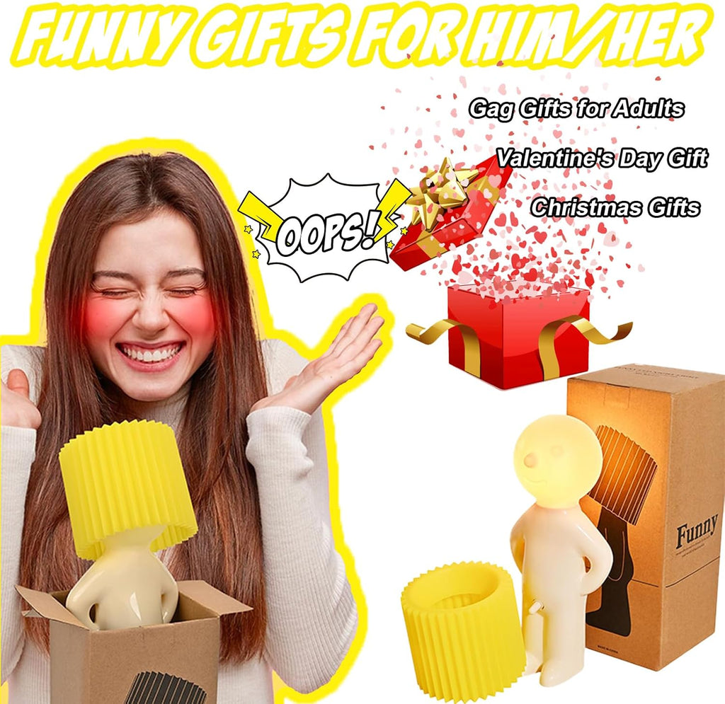 Gifts for Men Women Boyfriend Girlfriend Husband Wife, Funny Birthday Anniversary Gag Gifts, Bedside Table Lamp Night Light, White Elephant Gifts for Adults, Christmas Valentines Gifts for Him Her