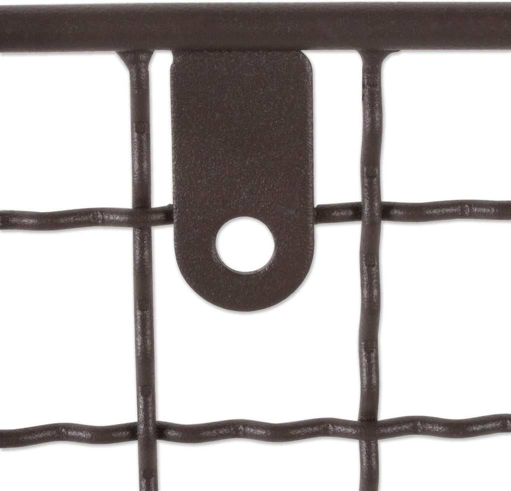DII Rustic Bathroom Décor, Metal Storage, Large Towel Bar, Rustic