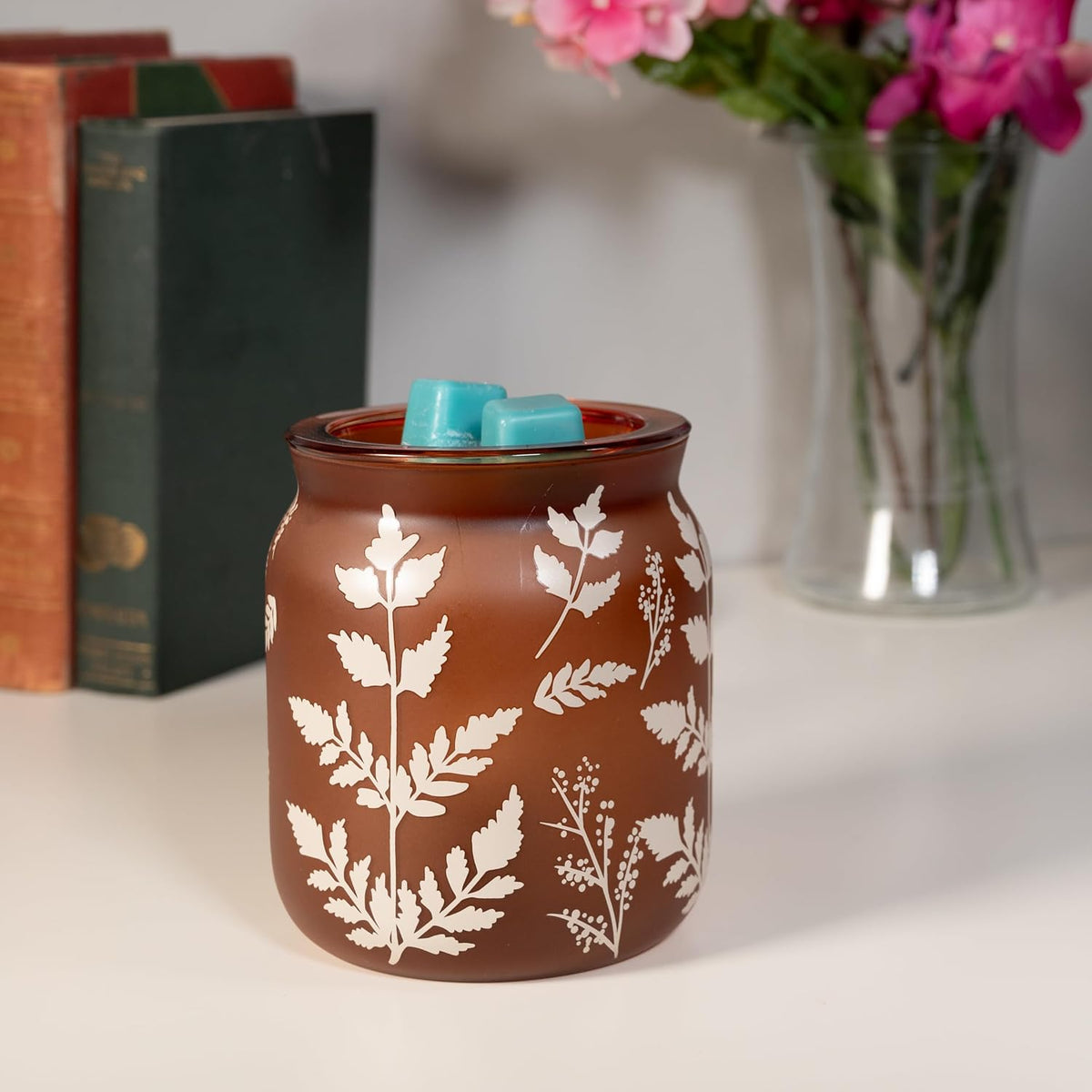 ScentSationals Camille Leaves - Fall Wax Warmer for Scented Wax Melts