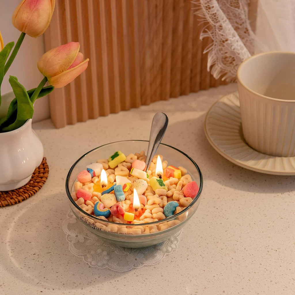 Magic Gem Charms Cereal Bowl Scented Candle