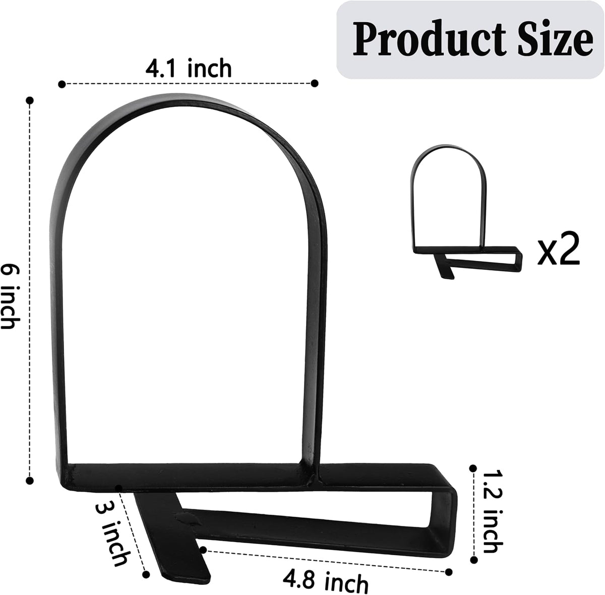 AJART Heavy Duty Bookends for Shelves: Metal Clamp Book for Vinyl Records