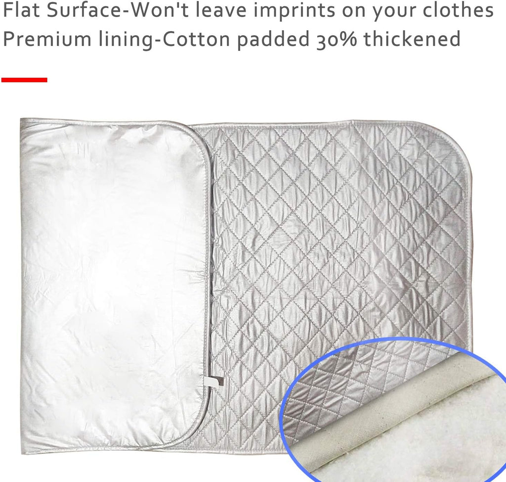 Ironing Mat,Thickened (32x55 inch) Ironing Blanket Ironing Pad
