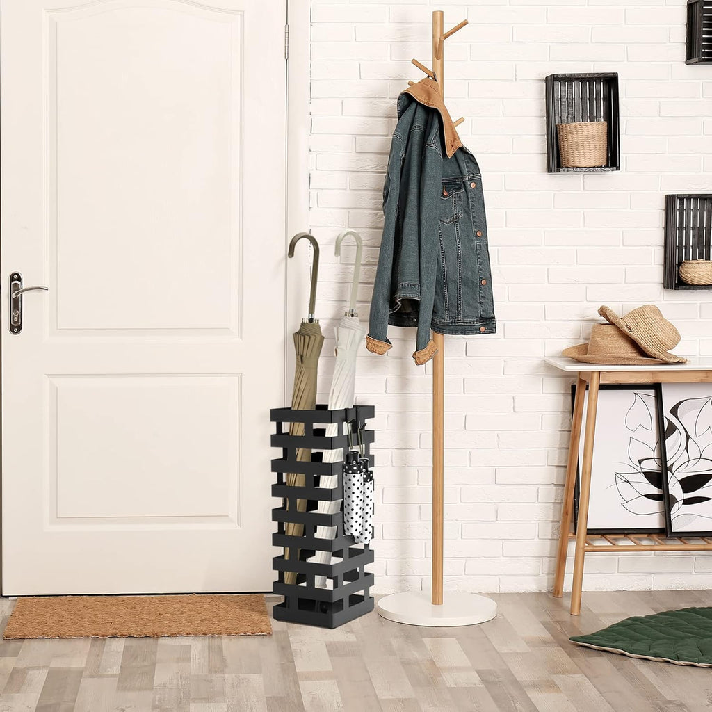 Tudomro Umbrella Stand Entryway, Tall Black