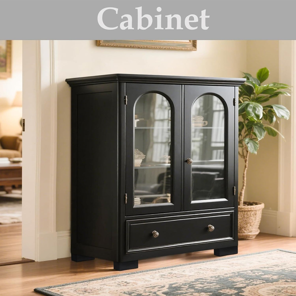 Wood Bed Risers (Black, 2 inch)