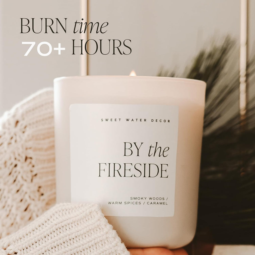 Sweet Water Decor Weekend Candle, 15oz Tan Matte Jar, 70+ Hour Burn