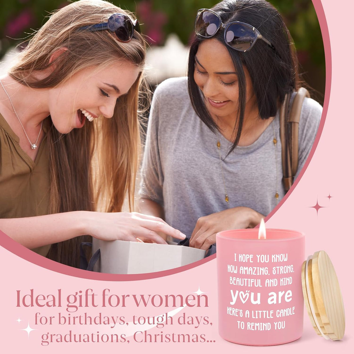 Gifts for Women, Birthday Gifts for Women, You are Amazing Candle 10Oz