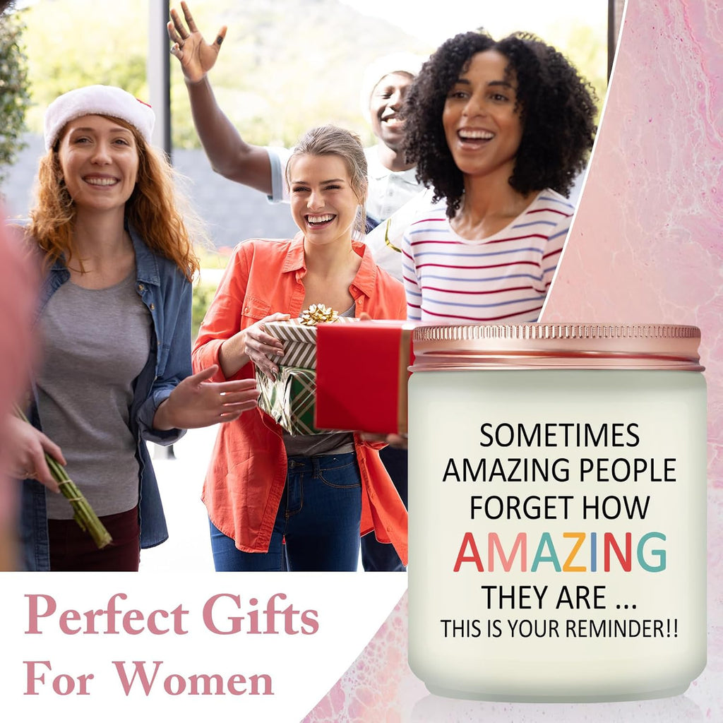 Birthday Gifts for Women, You're Amazing Candle, Gifts for Women