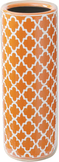 24" H Ceramic Umbrella Stand Contemporary for Entryway Storing Canes