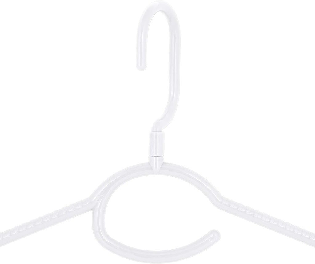 Laundry 360 Swivel Neck Hanger 5 Pack in White