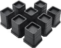BTSD-home Adjustable Bed Risers 2, 3 or 4 Inch
