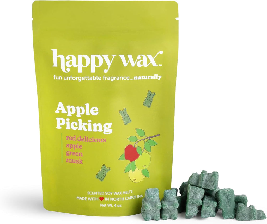 Happy Wax Scented Soy Wax Melts 4oz Pouch - Apple Picking