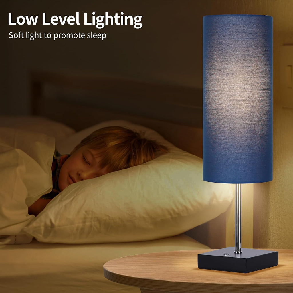 Cordless Table Lamp Rechargeable Touch Dimmable(Gray)
