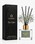 Reed Diffuser Set, Sea Salt Sage, 3.38 fl oz with 6 Sticks