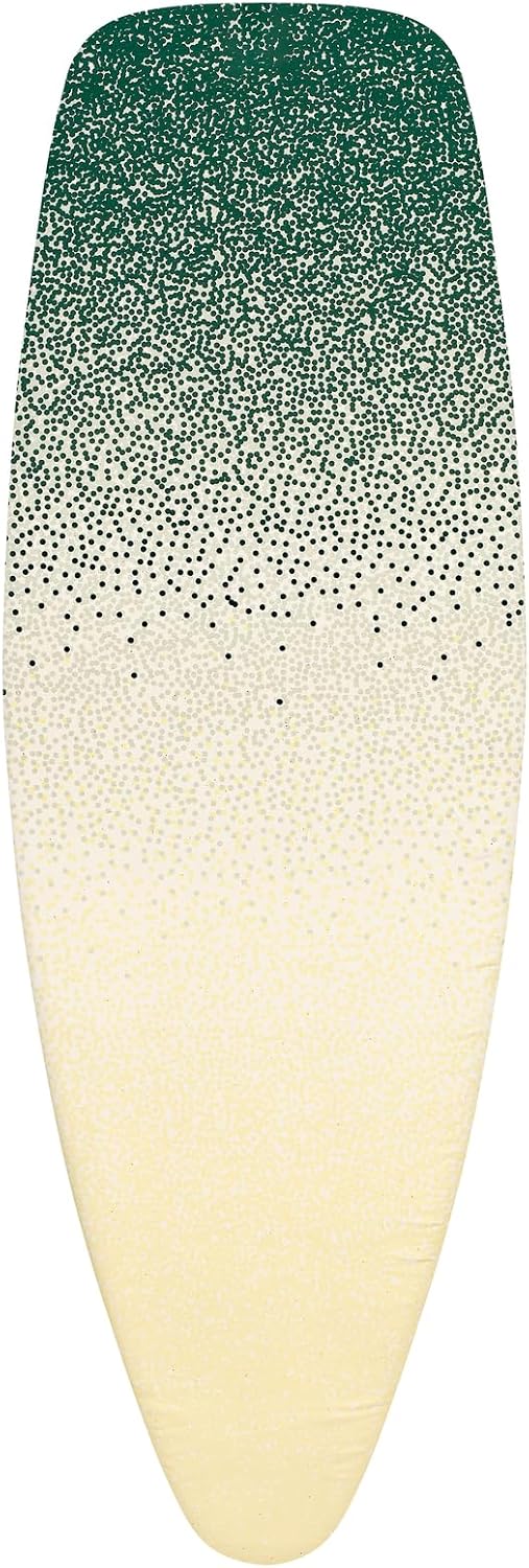 Brabantia Replacement Ironing Board Cover | All-in-One Set | Fits Premium Board (Size D) | Fairtrade New Dawn Cover | XL 100% Cotton Cover + Foam Layer | Brabantia Ironing Board D (No HRPZ)