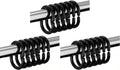 Resze 24 PCS Shower Curtain Rings,Plastic Black Shower Curtain Hooks,C-Shaped Rings Hook Hanger Bathroom Shower Window Rod (Pack of 3)
