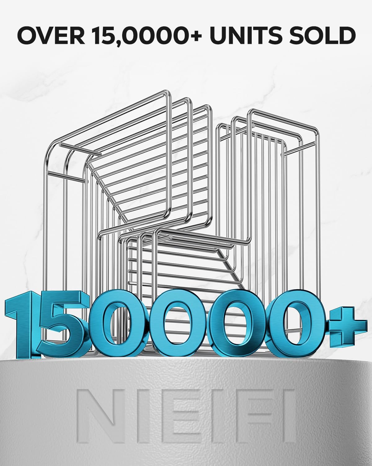 Nieifi Corner Shower Shelves, Adhesive Shower Caddy, Bathroom Organization