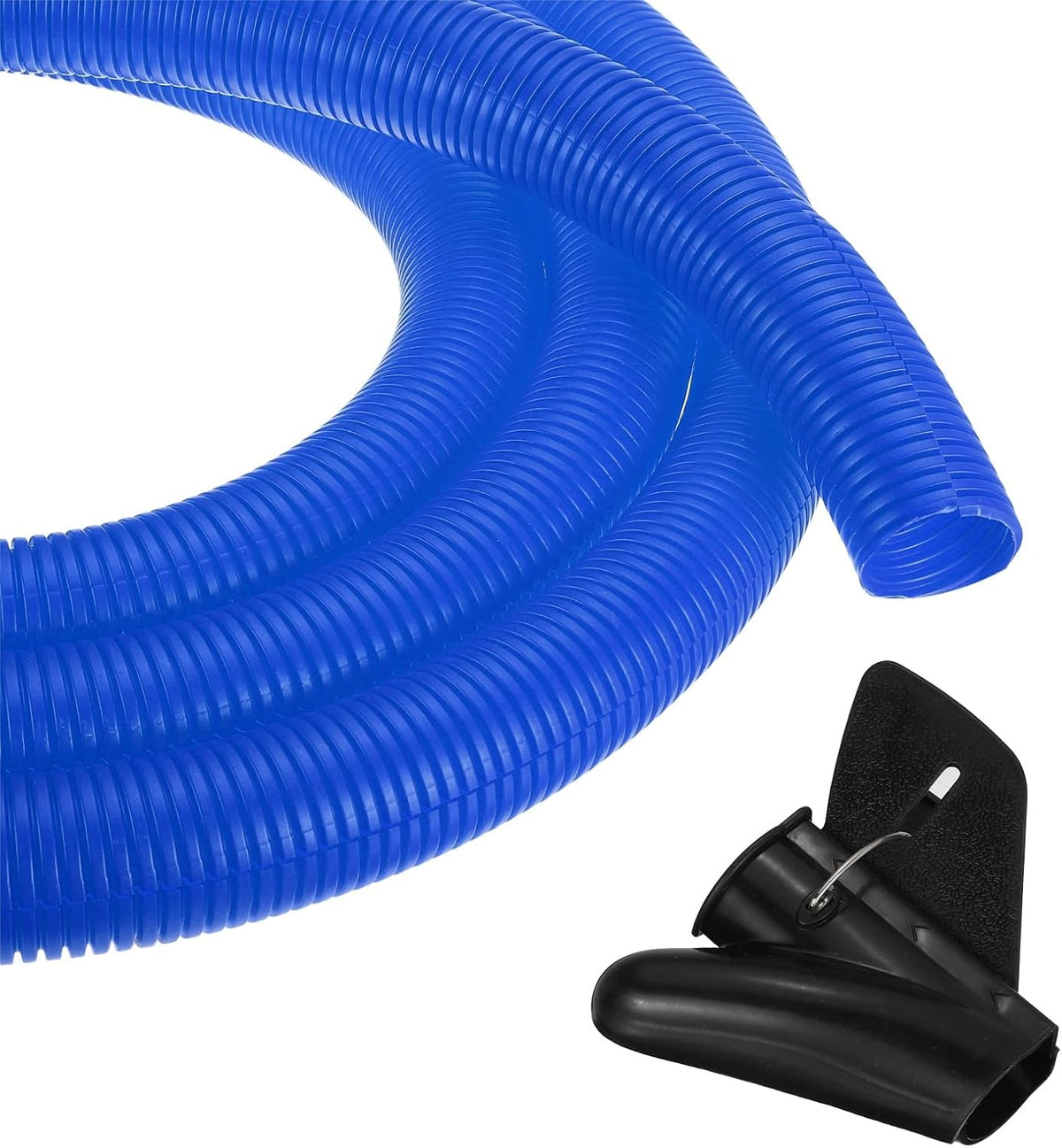 MECCANIXITY 1 1/2" 6.6ft Split Wire Loom Tubing w/Installation Tool Blue