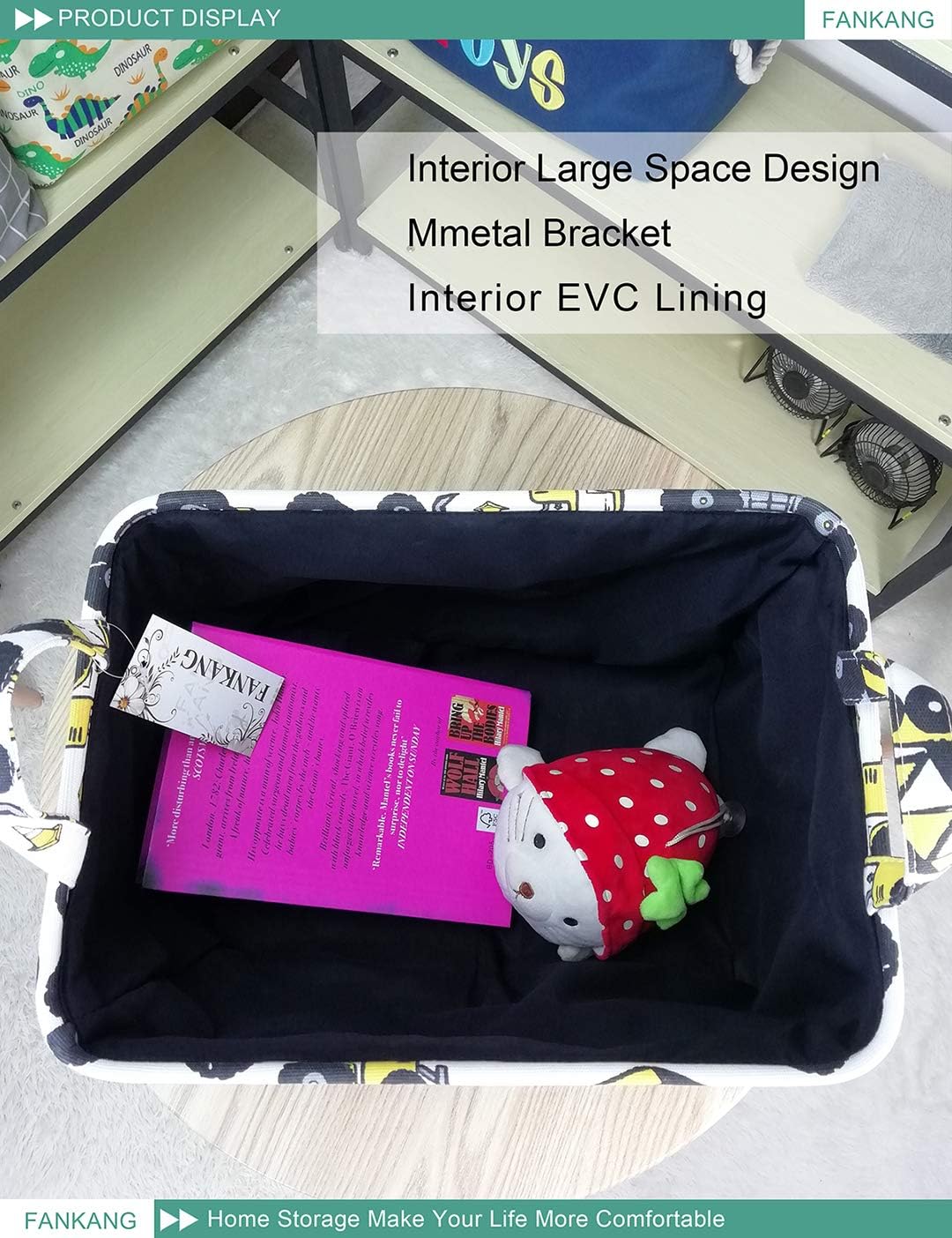 Rectangular Engineering Laundry Basket