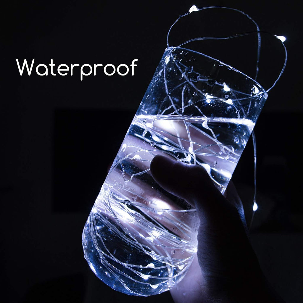 Minetom 5 Pack Fairy Lights Battery Operated, 7Ft 20 LED String Lights